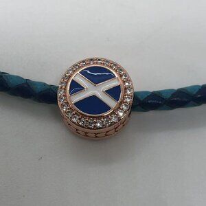 ✨✨Pandora scotland flag bead charm S925 Silver with box